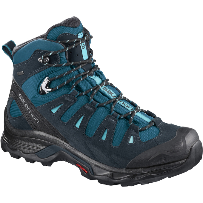 Botas De Montaña Salomon Mujer Turquesa Oscuro / Negras - Salomon Argentina QUEST PRIME GTX® W ,4975